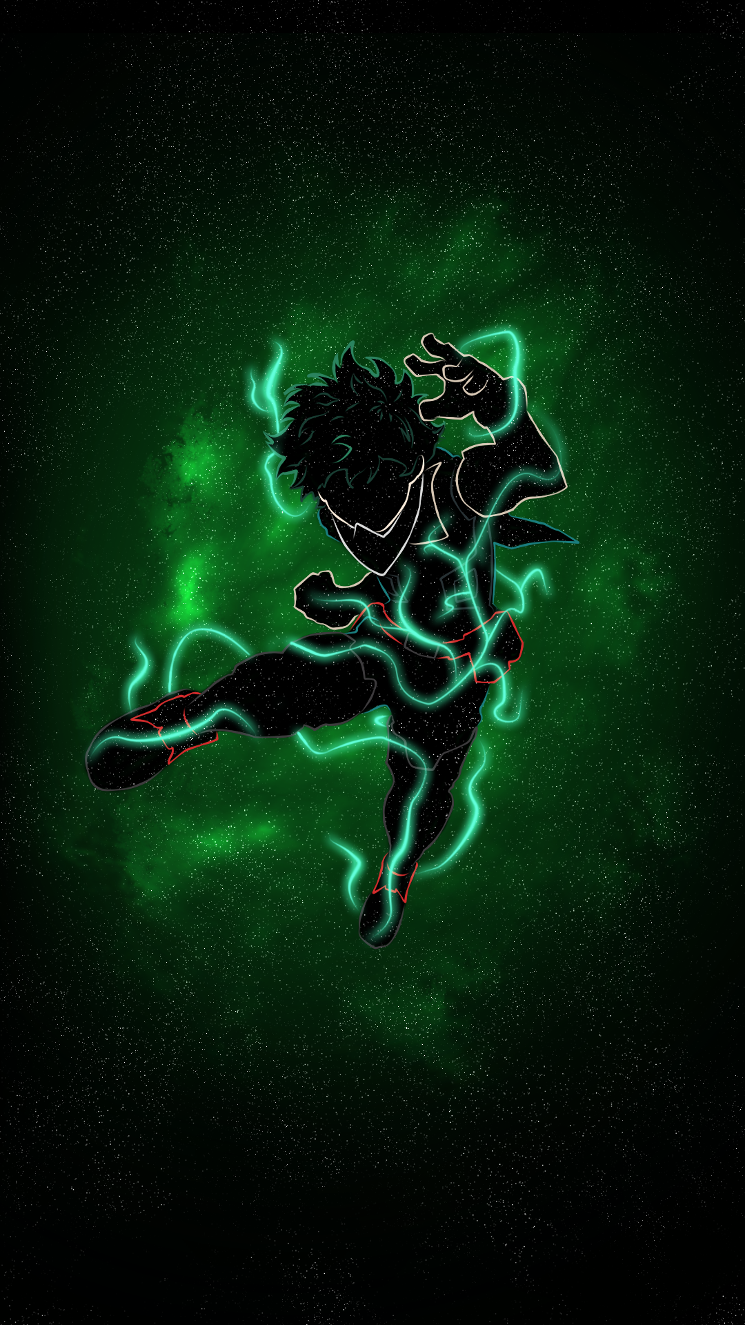 Wallpaper I made of our green boy, free for use