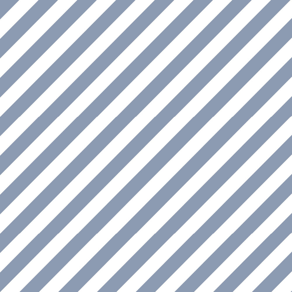 Norwall Diagonal Stripe Vinyl Roll Wallpaper (Covers 55 sq. ft.), Blue and Denim