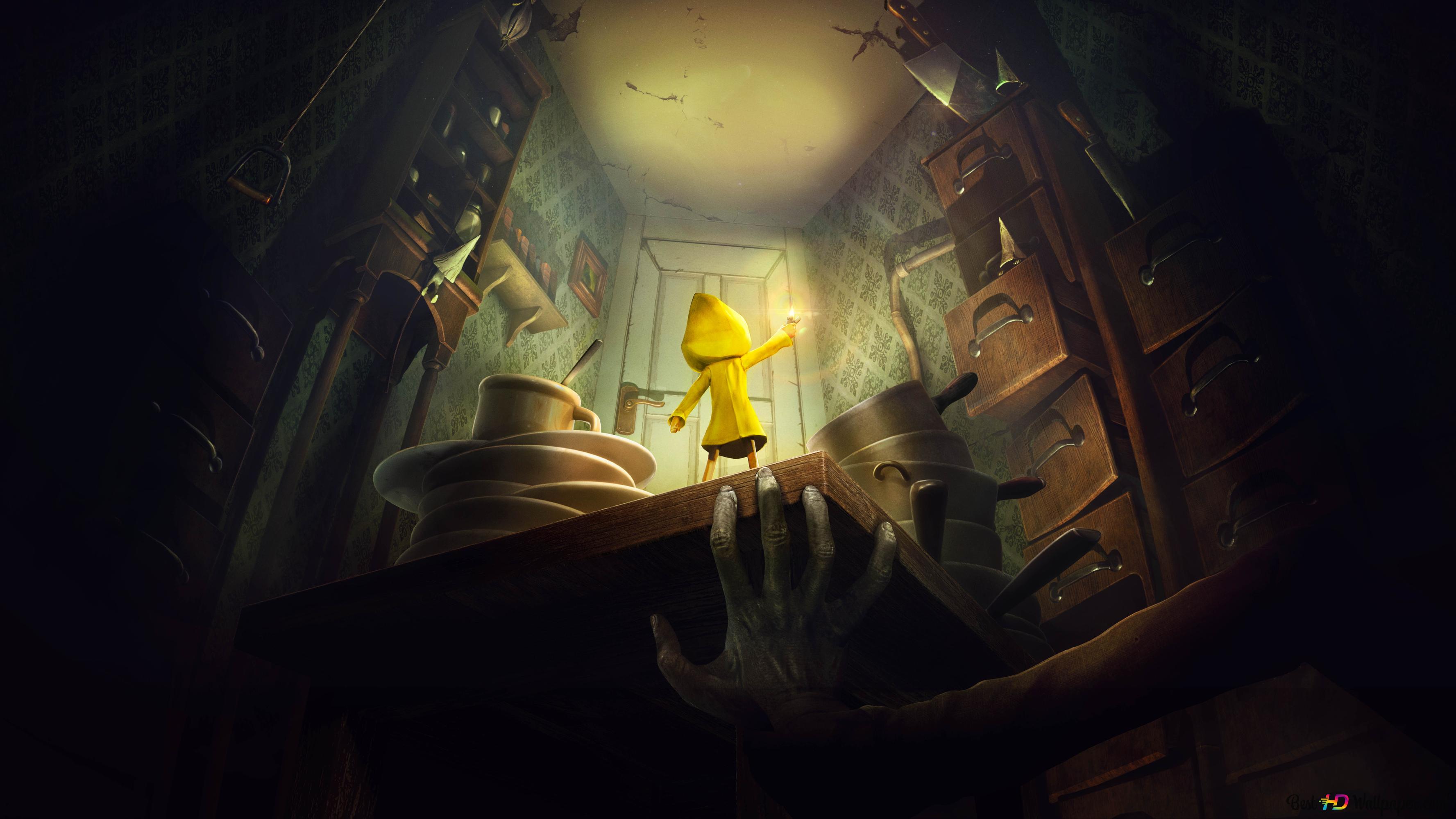 Little Nightmares video game 8K wallpaper download