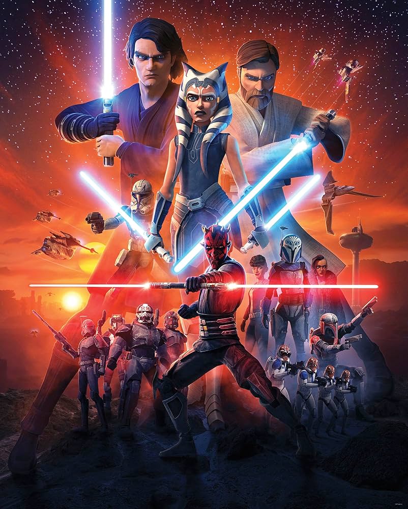 Non Woven Photo Wallpaper Star Wars Clone Wars Mission Size 200 X 250 Cm Children's Wallpaper Children's Wallpaper, Amazon.de: DIY & Tools