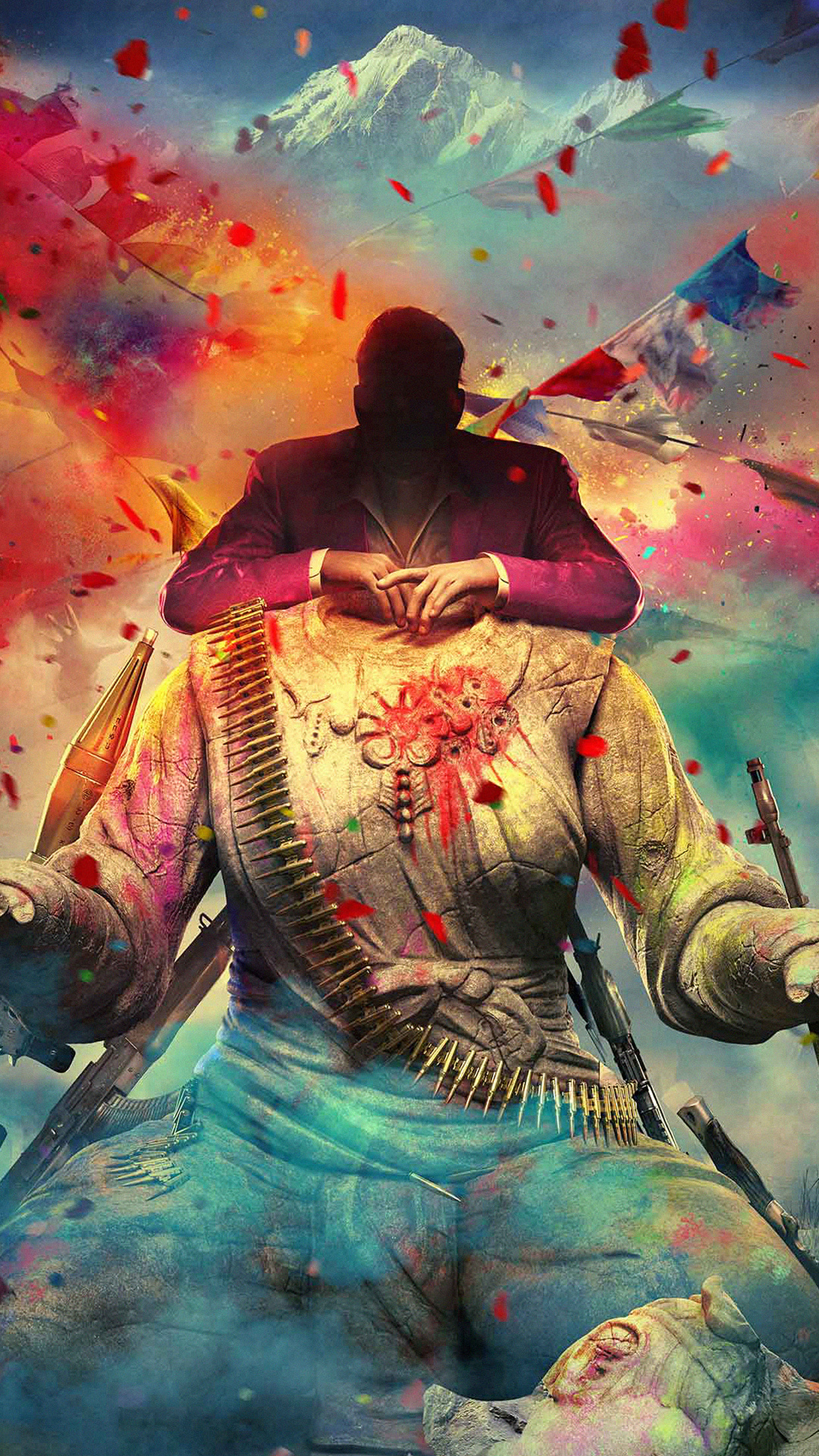 iPhone wallpaper. far cry 4 game art digital