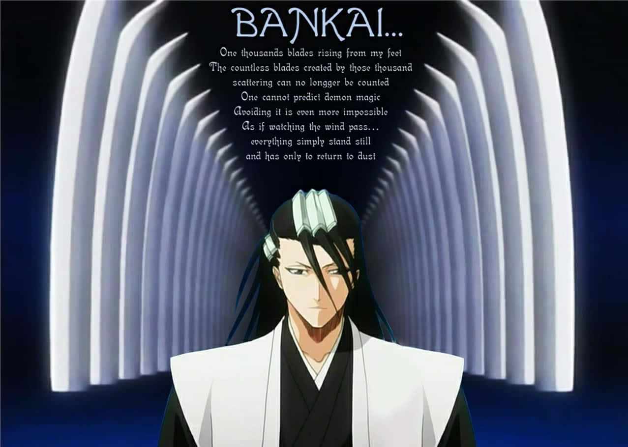 Download Byakuya Kuchiki, the noble leader of the Kuchiki Clan. Wallpaper