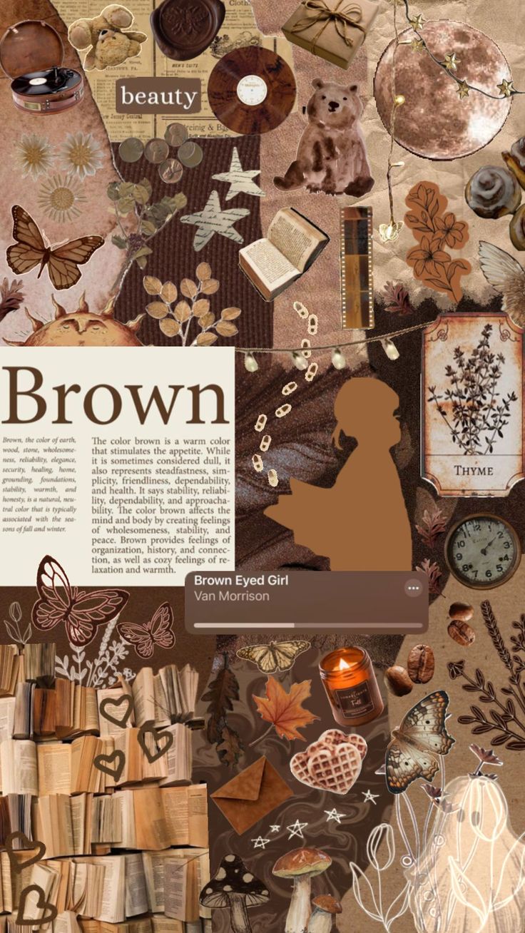 brown #brownaesthetic #autumn #autumnaesthetic #fall #fallaesthetic #cozy #cozyvibes #vibes #hal. Pretty wallpaper, Cool wallpaper for phones, Aesthetic galaxy