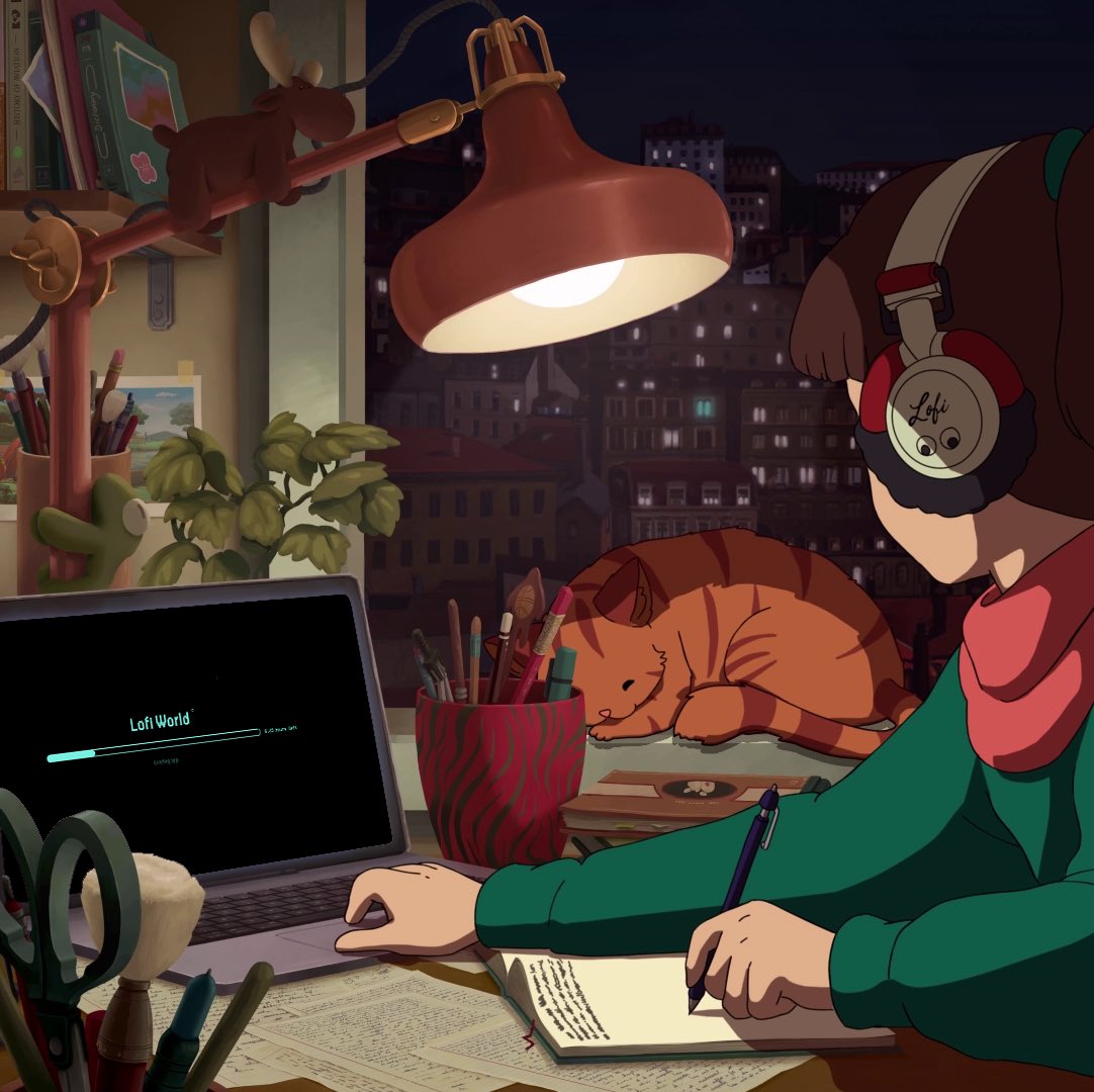 Lofi Girl على X: So The blue window flashing appeared to be morse code redirecting to this website , thanks for your help!