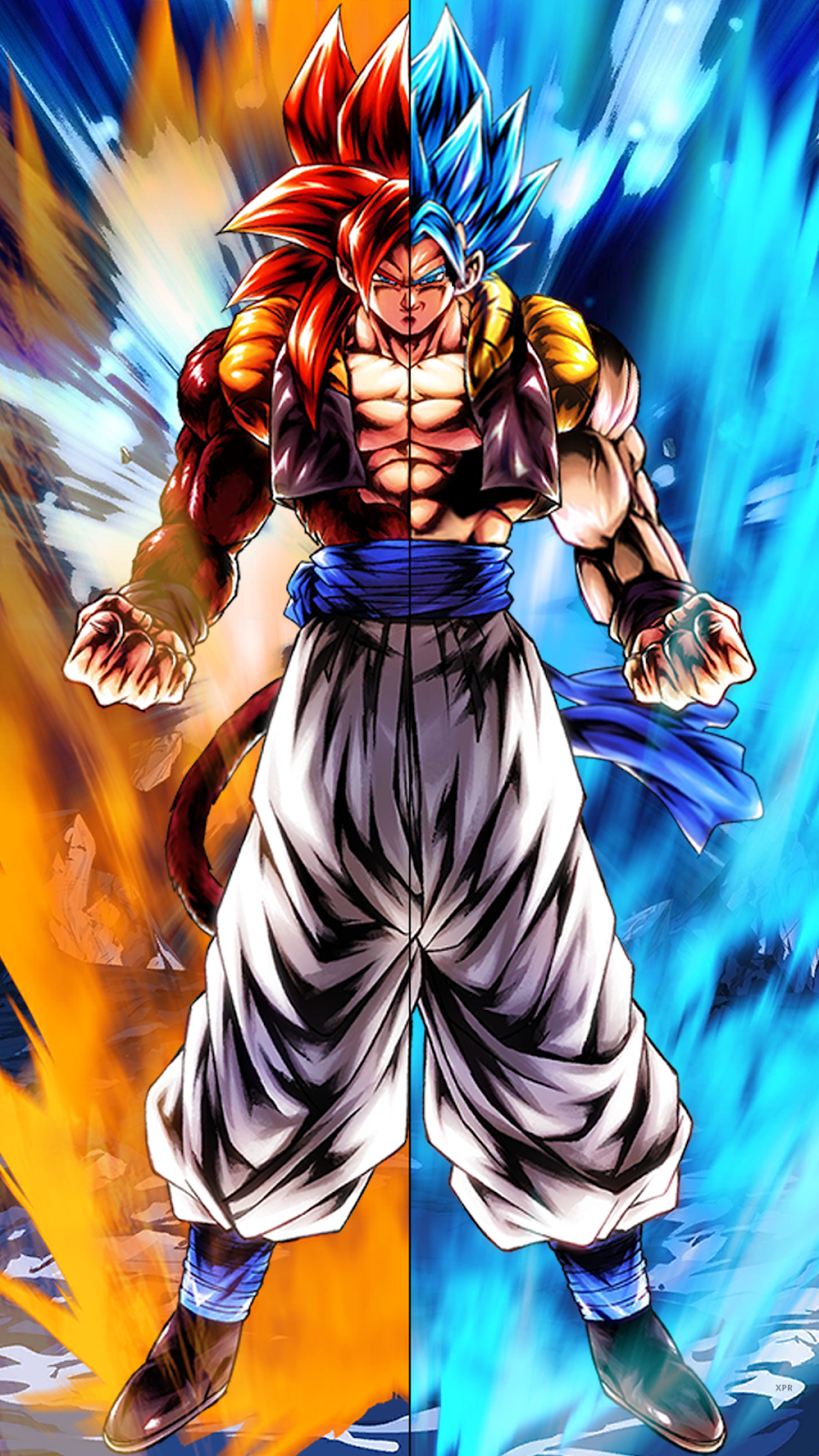 I was bored so I made this. Gogeta <3