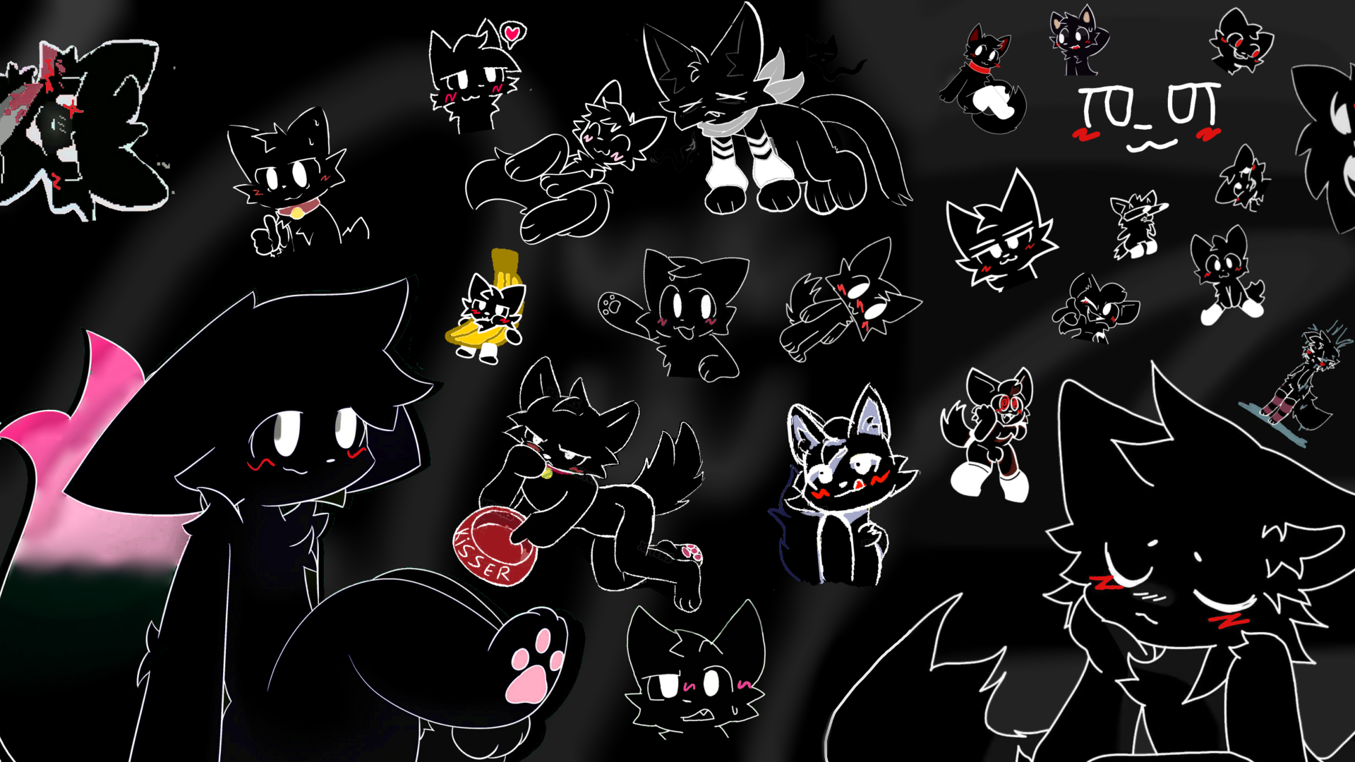 Идеи на тему «Бойкиссер. boykisser». фурри-арт, милые рисунки, обои