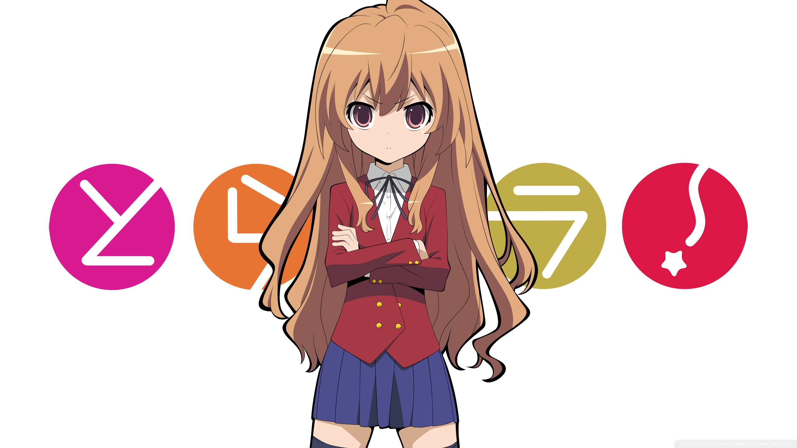 Toradora Aisaka Taiga 4K UHD Wallpaper for UltraHD Desktop and TV, Smartphone and Tablet Devices