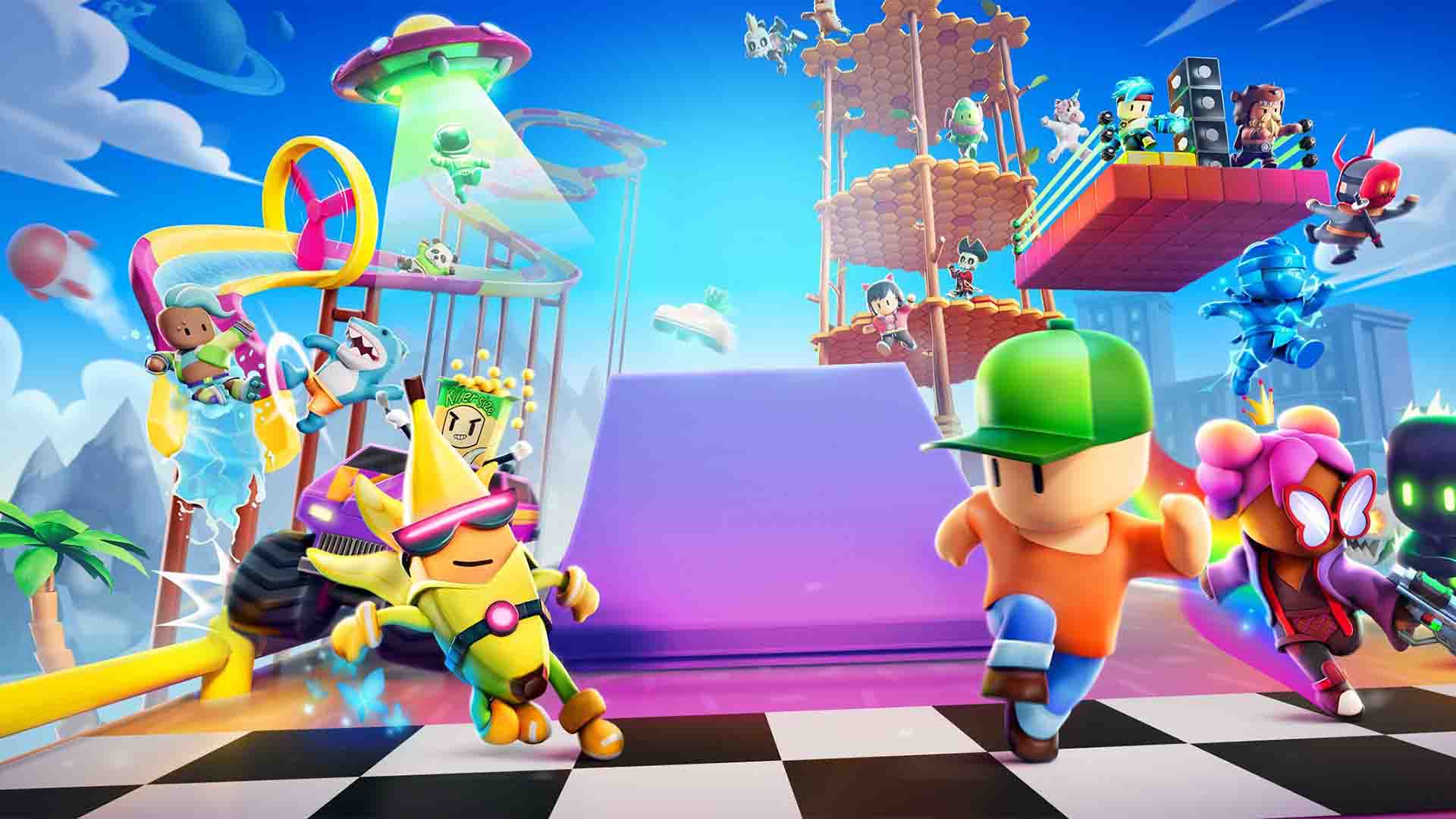 Stumble Guys Now Lets You Go Down A Waterslide Dressed As A Banana On Xbox. Hands On Preview