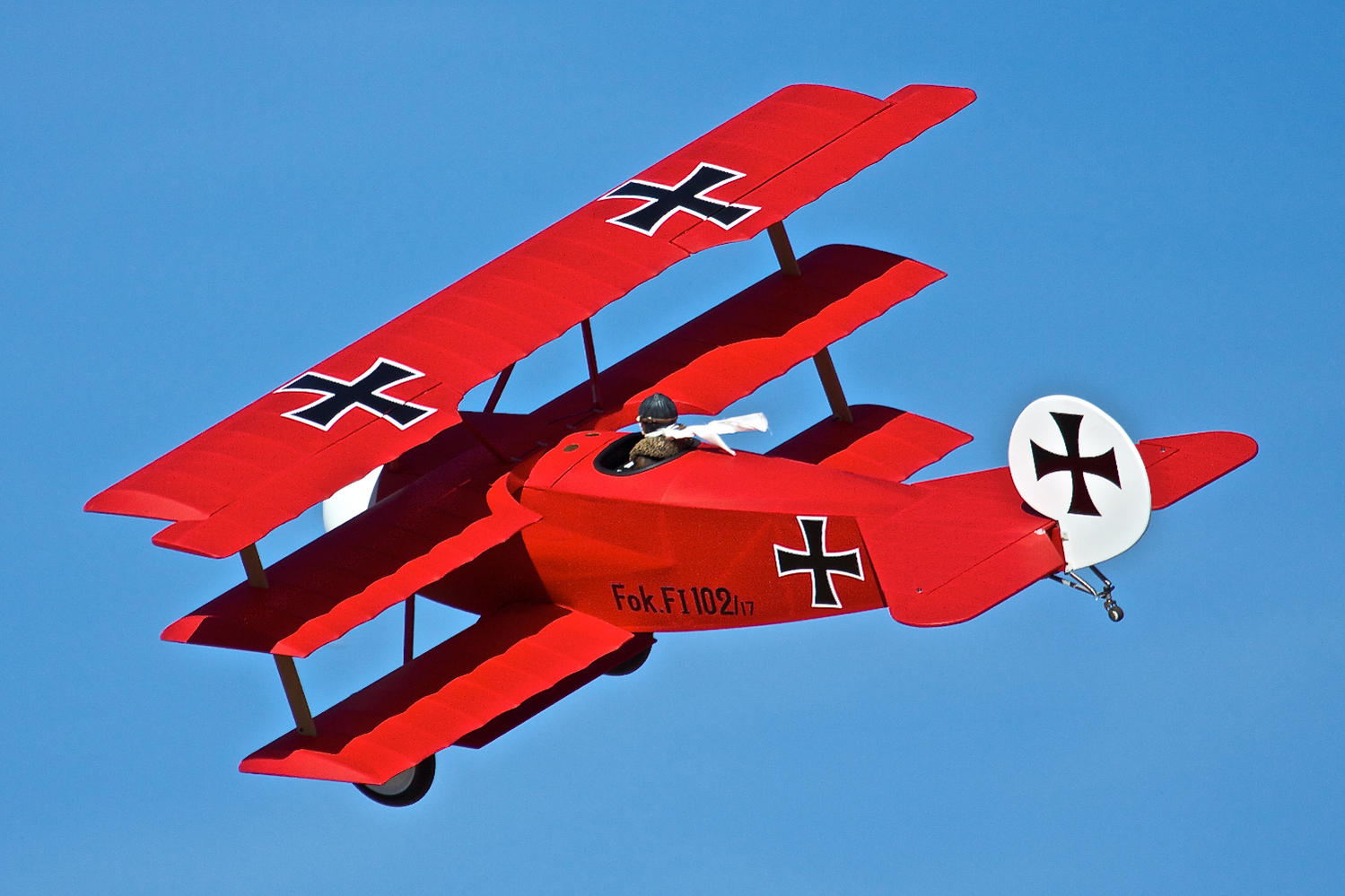 Download Airplane Vehicle Fokker Dr1 Image