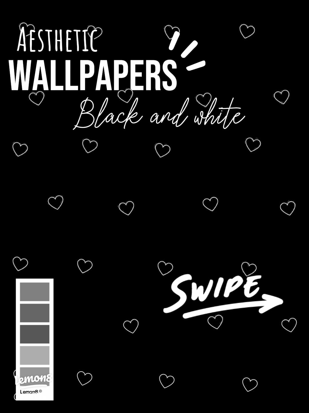 Explore Stunning Black and White Aesthetic Wallpaper for a Cute and Chic Look