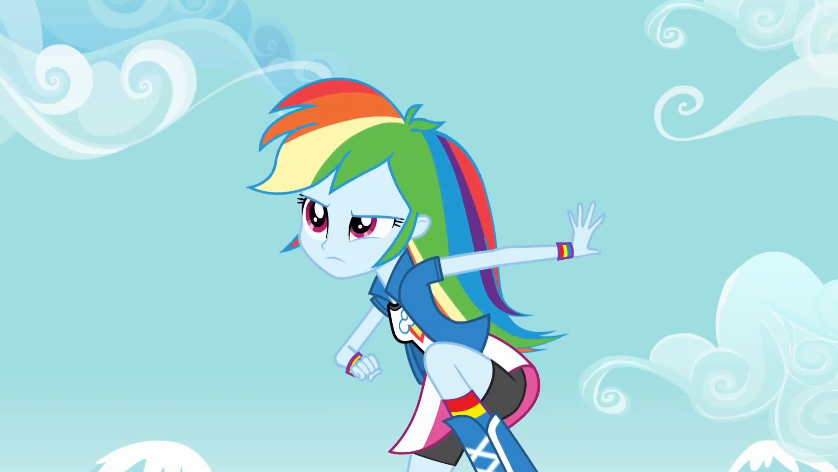 Download Rainbow Dash Movie My Little Pony: Equestria Girls HD Wallpaper