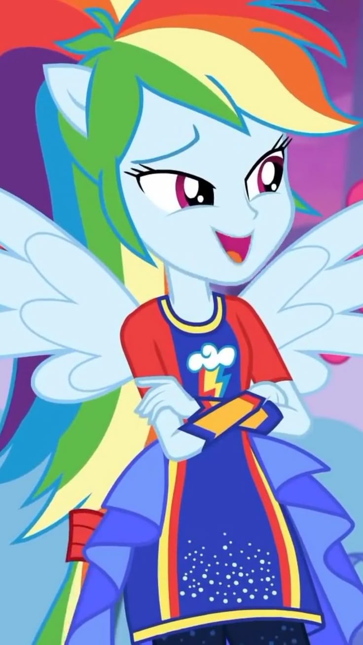 Rainbow Dash ( EG ). My little pony wallpaper, Equestria girls rainbow dash, My little pony comic