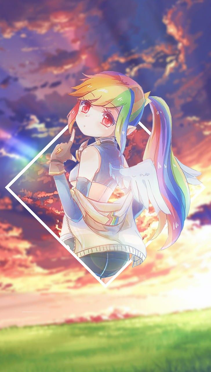 Rainbow Dash My Littel Pony equestria girls #wallpaper