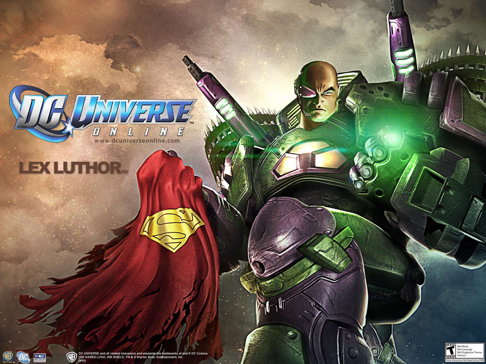 Multiplatform DC Universe Online Wallpaper Luthor 2 Wallpaper DC Universe Online Wallpaper Luthor 2 Background (1600 x 1200)