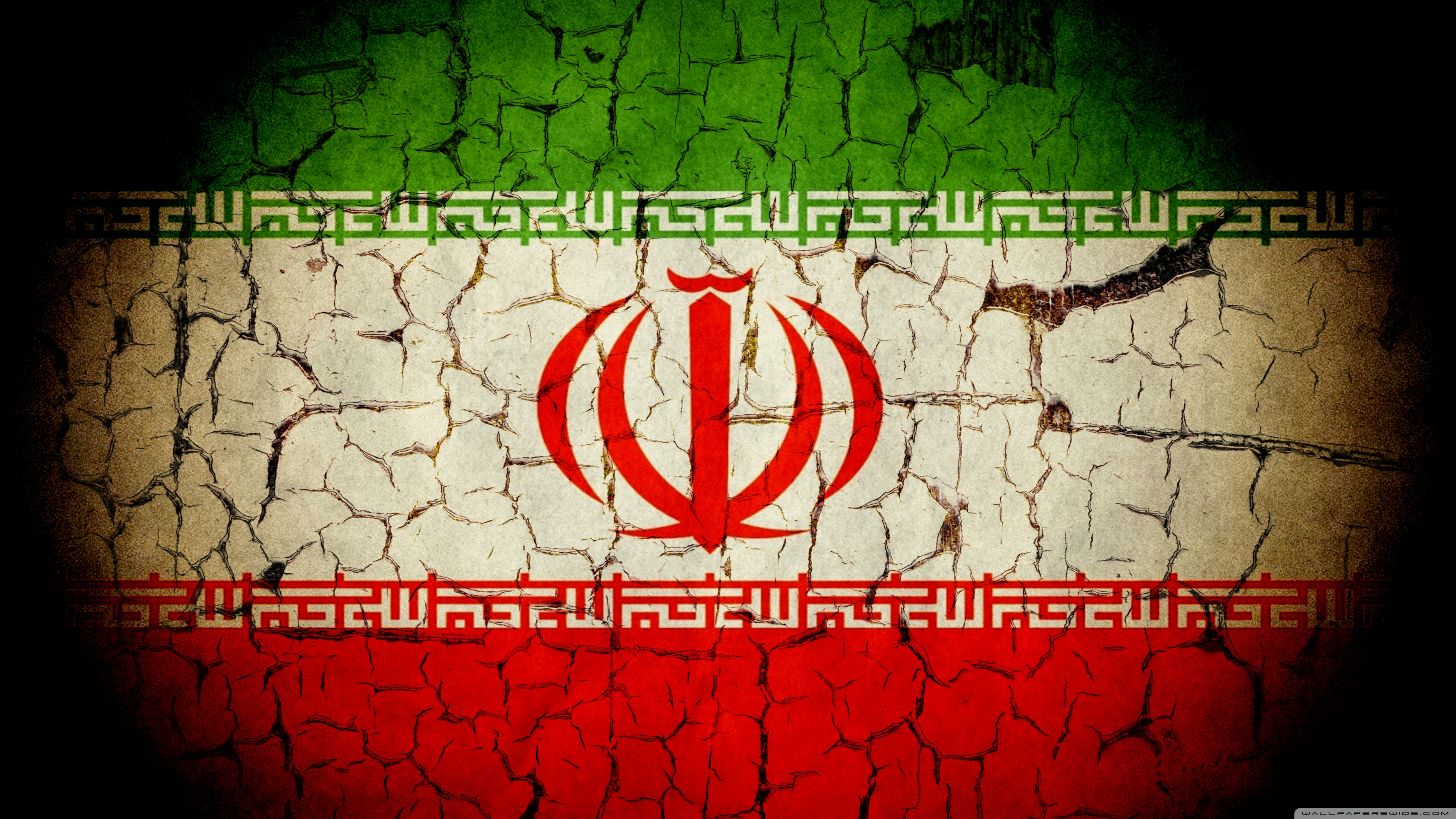 Iran Flag 4K UHD Wallpaper for UltraHD Desktop and TV