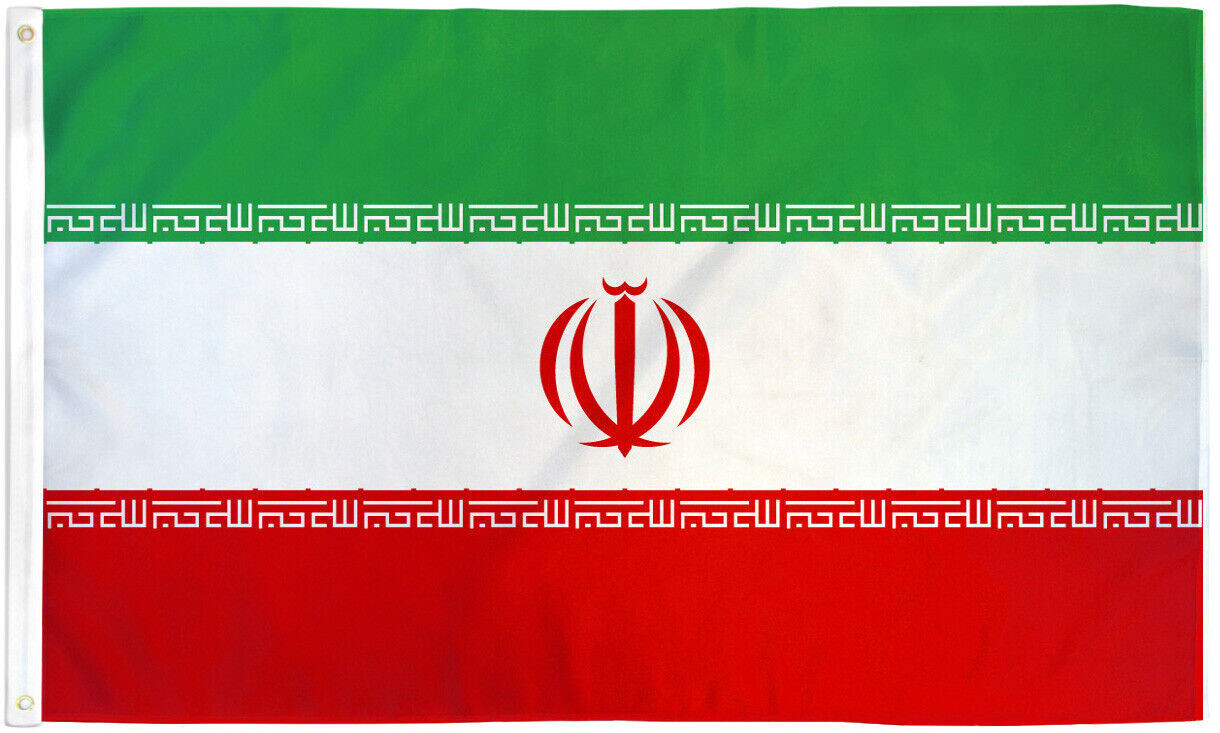 Iran Flag 3x5ft House Flag Iranian Flag 100D w/ grommets