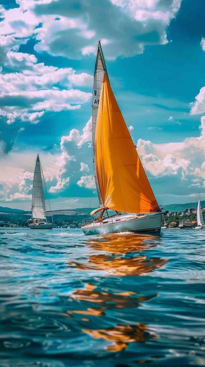 Picture of Small Yachts 4K HD Wallpaper