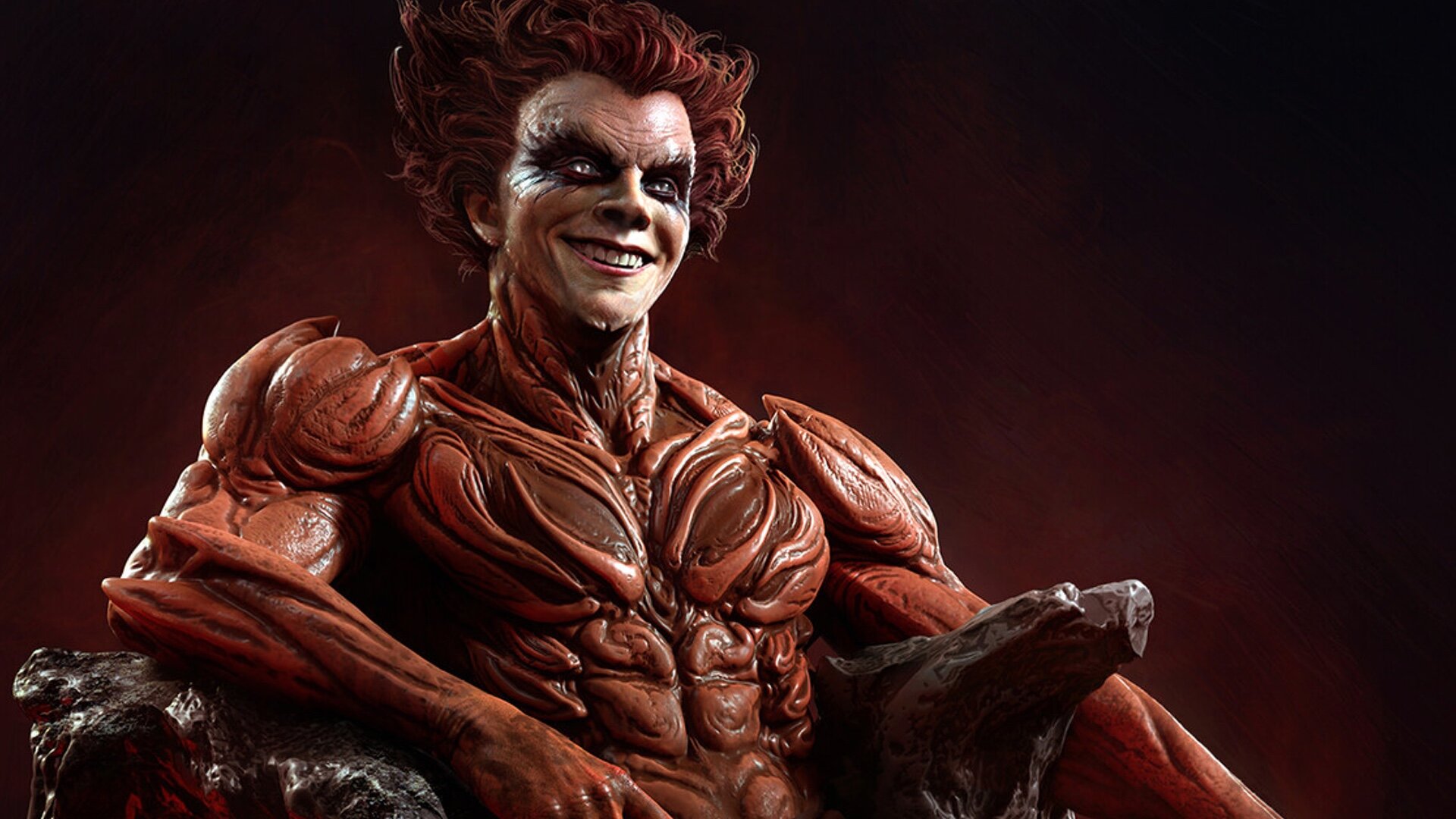 Evan Peters Imagined As Mephisto In WANDAVISION Fan Art By GOD OF WAR Art Director Raf Grassetti