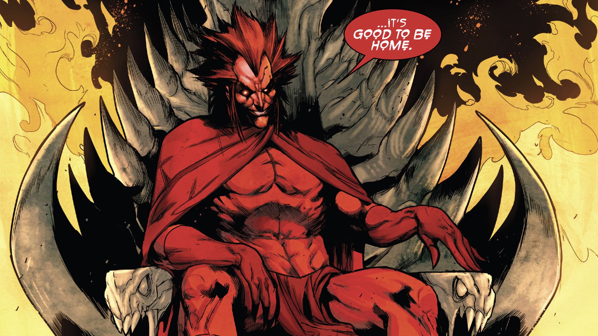 Mephisto reclaims the throne of Hell, Dan Ketch becomes Death Rider in Ghost Rider: King in Black