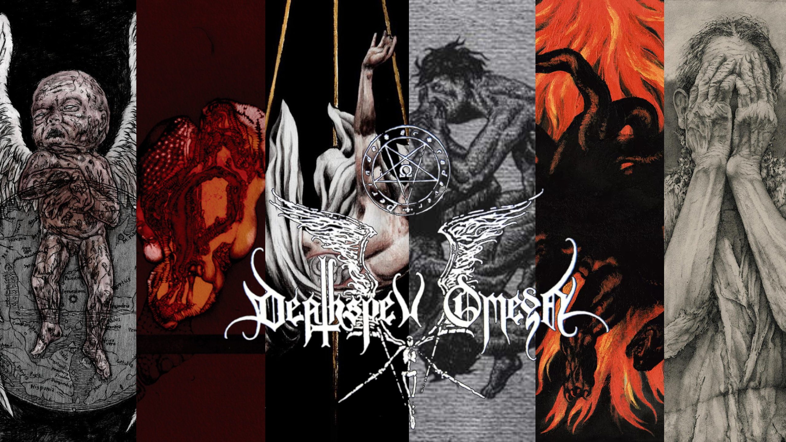 I made a collage wallpaper of DsO's albums