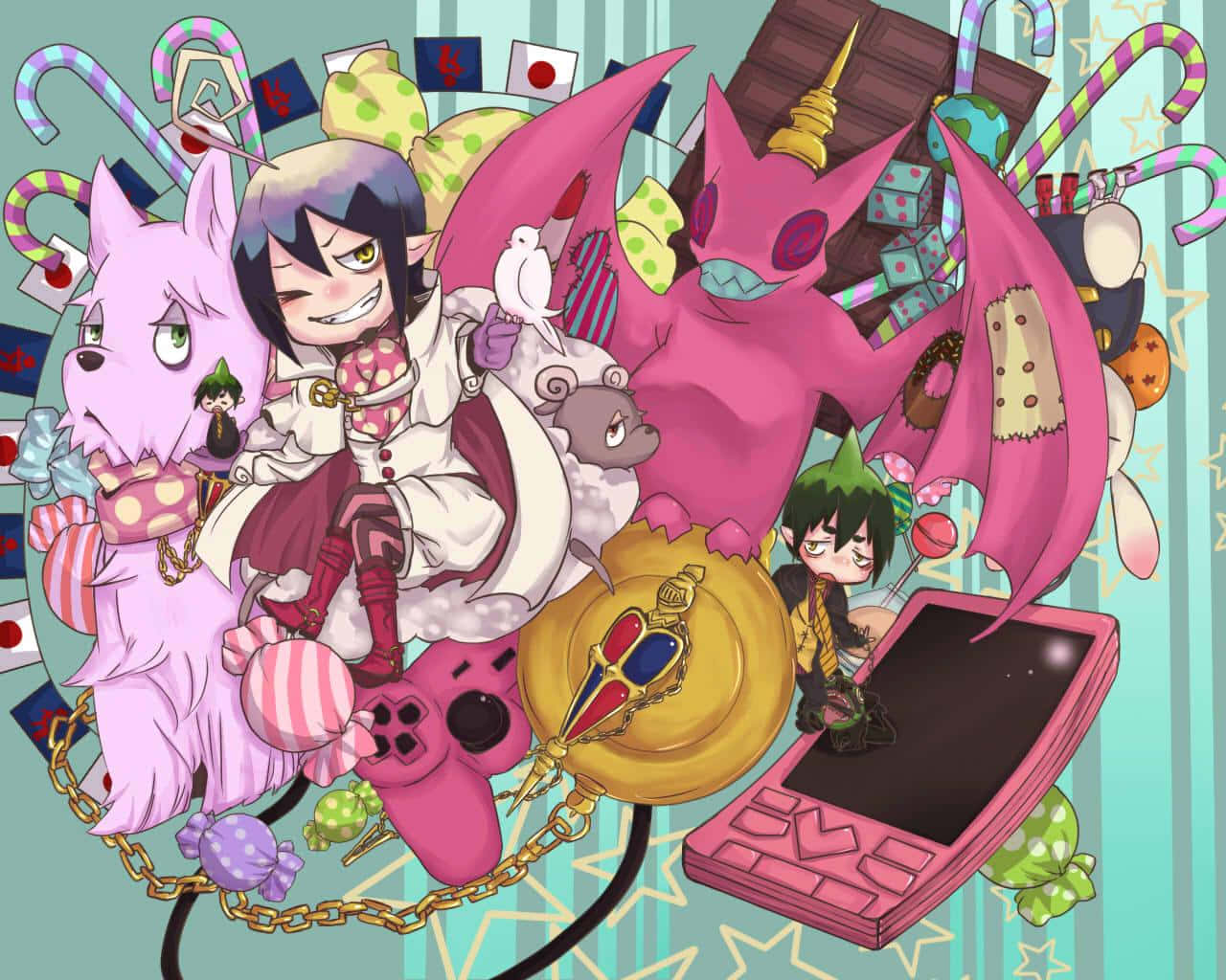 Download Mephisto Pheles In Full Glory Wallpaper