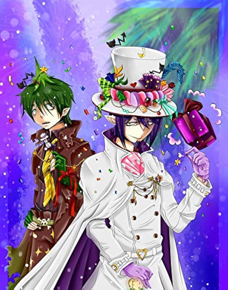 TianSW Blue Exorcist Mephisto Pheles (24inch X 30inch 60cm X 76cm) Waterproof Poster No Fading