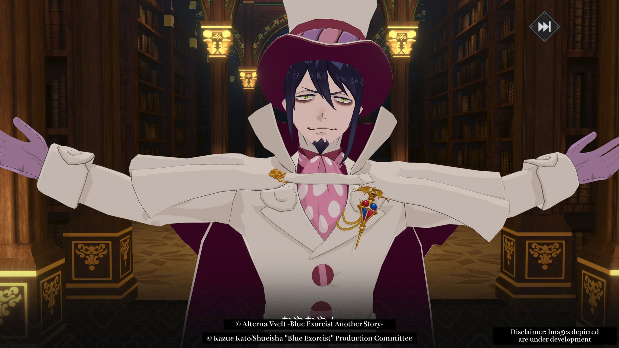 Alterna Vvelt -Blue Exorcist Another Story- is Mephisto Pheles involved with the plot of #AlternaVvelt? #Vvelt #VveltIntro