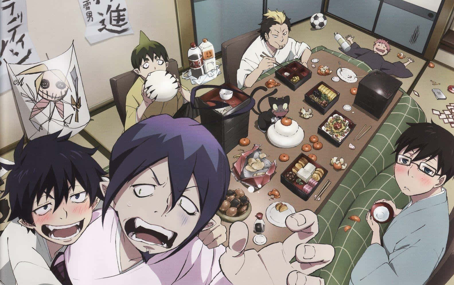 Download Mephisto Pheles From Ao No Exorcist Manga Series Wallpaper