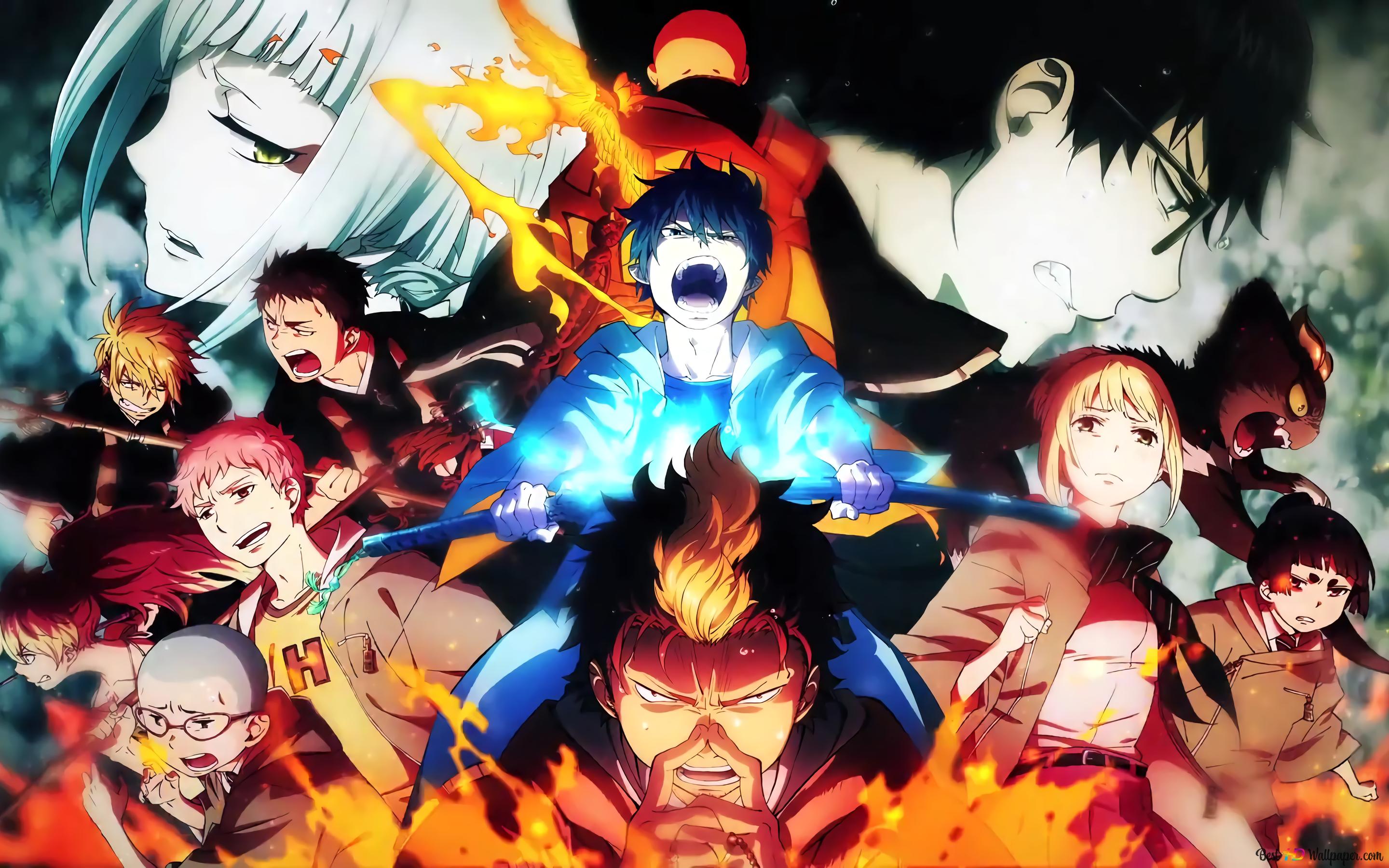 Blue Exorcist, Ao No 4K wallpaper download