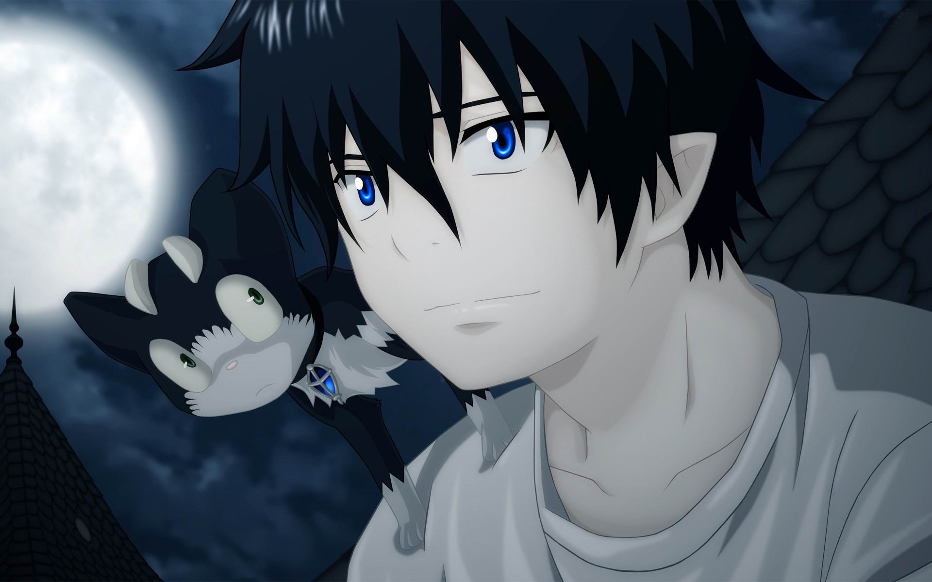 Rin Okumura Ao No Exorcist Cartoon Characters HD Wallpaper