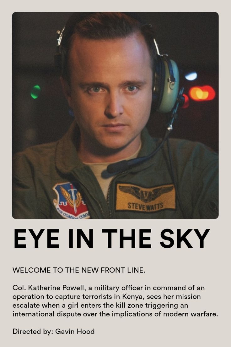 Eye in the Sky Movie Poster By Aagu