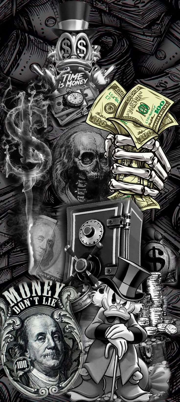 3racole. Money wallpaper iphone, Money design art, Dollars money