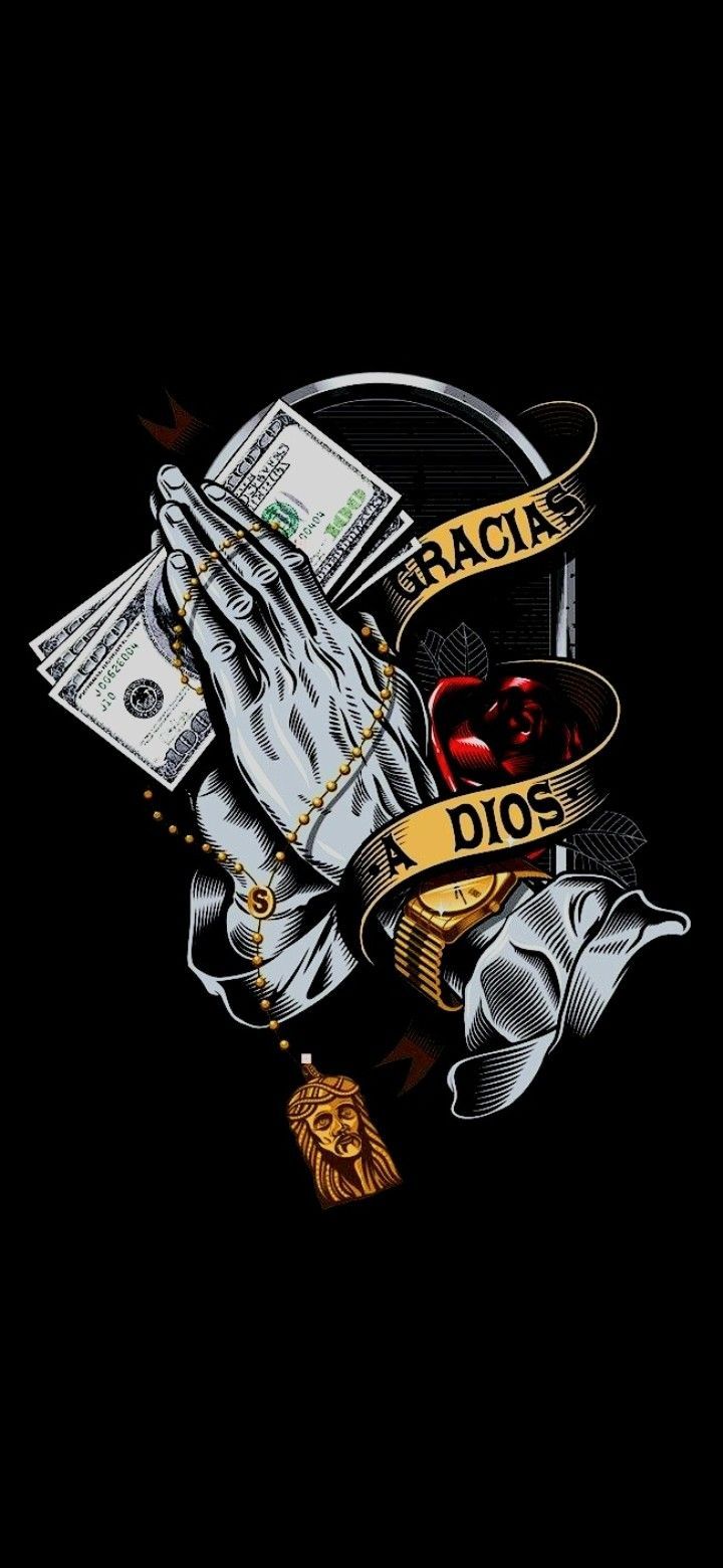 Money and Hands Wallpaper