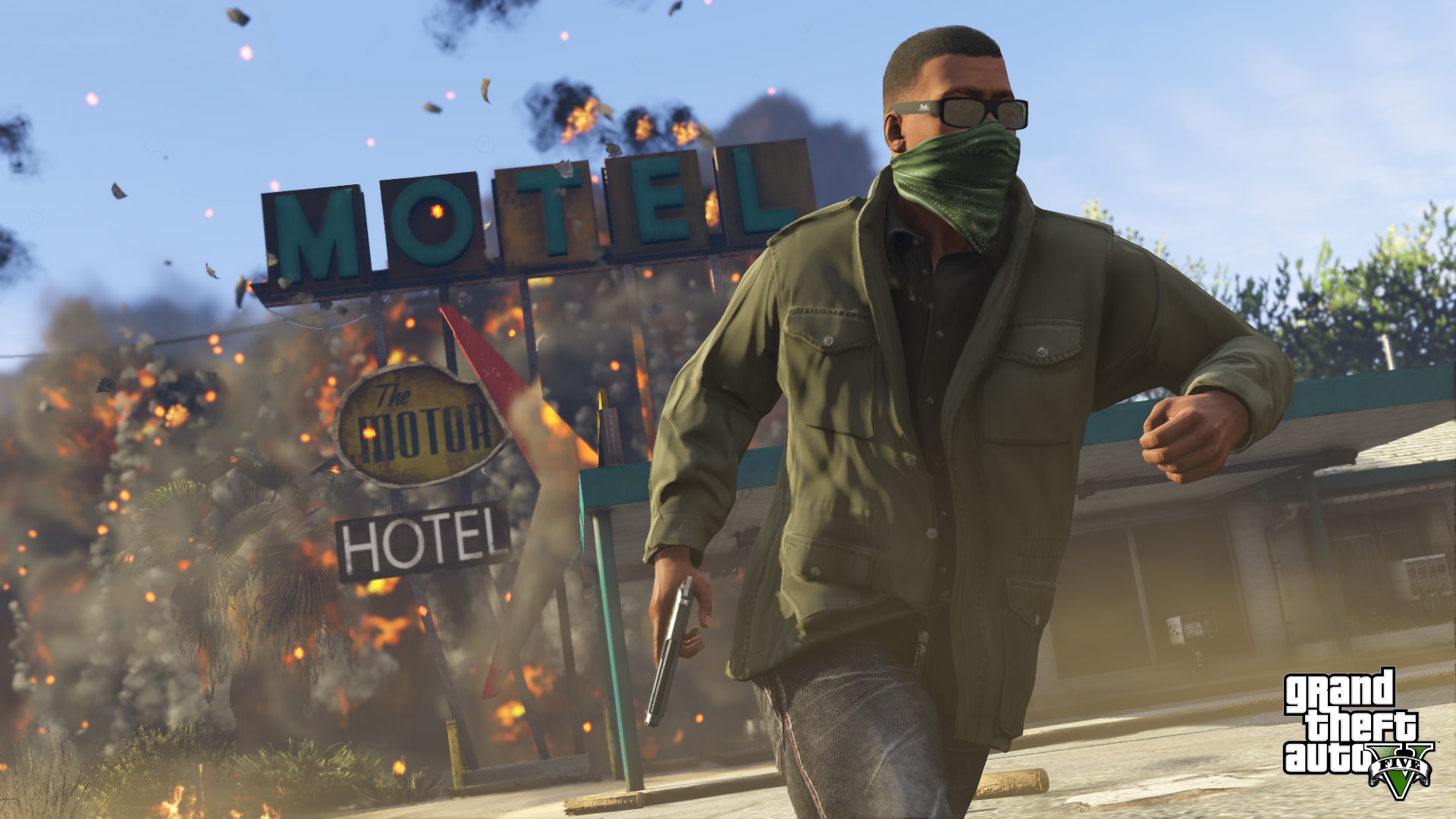 Grand Theft Auto V: Action Packed HD Wallpaper Experience