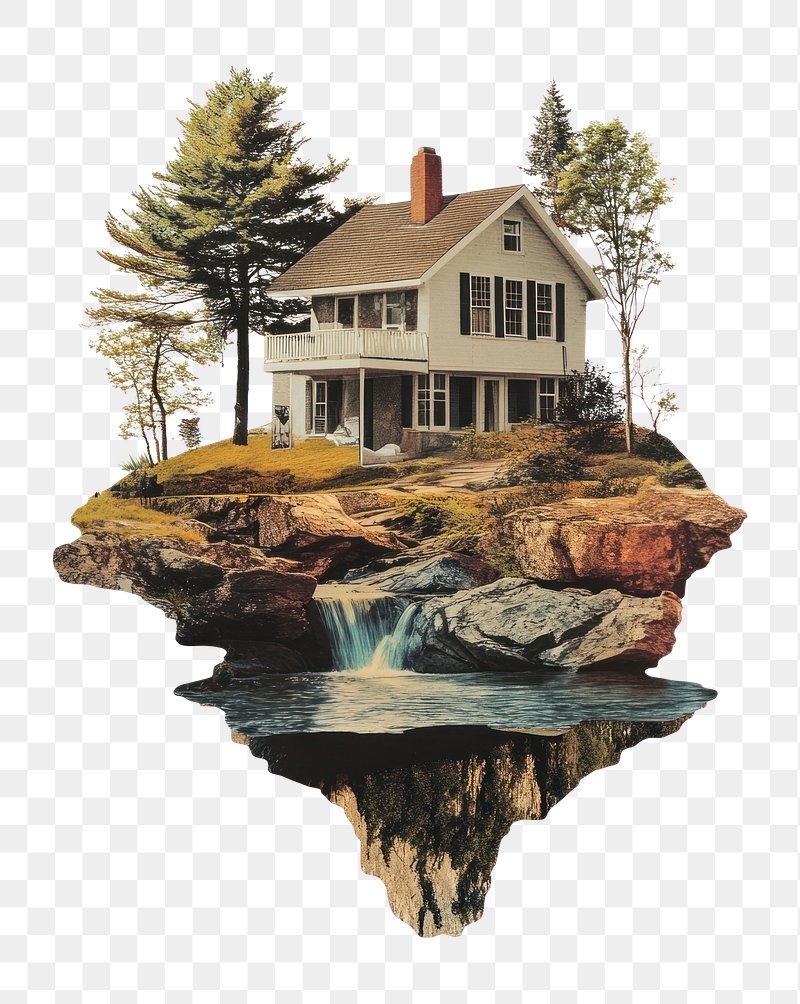 Forest House Image Wallpaper