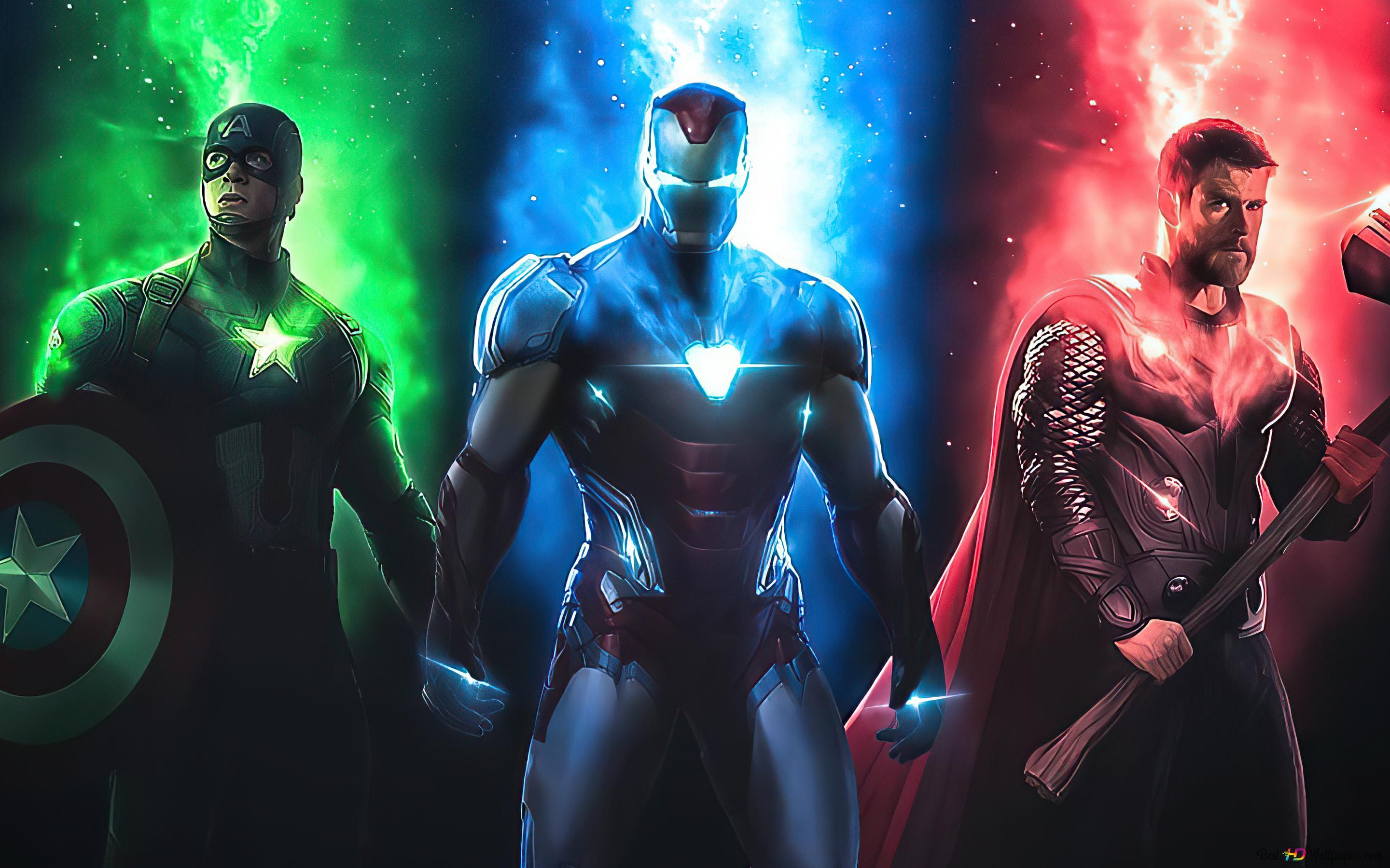 Marvel popular super heroes 4K wallpaper download