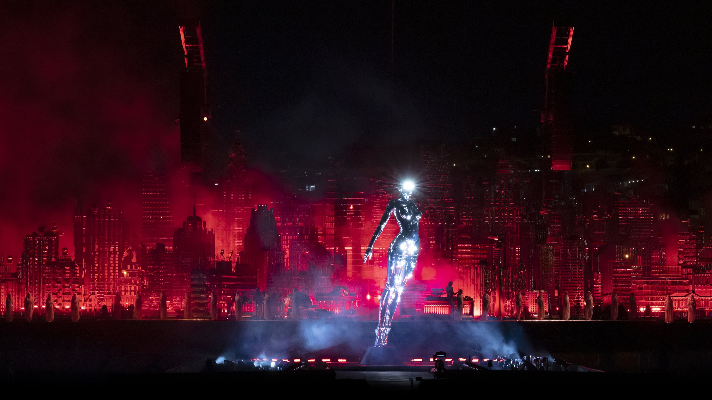 the weeknd. after hours til dawn tour. scenic design producer. es devlin production designer