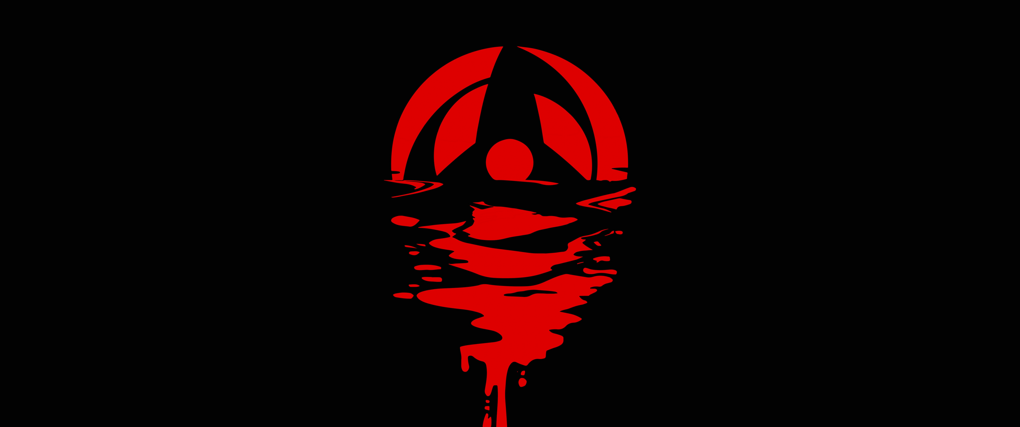 Mangekyo Sharingan Wallpaper 4K, Obito Uchiha, Black background