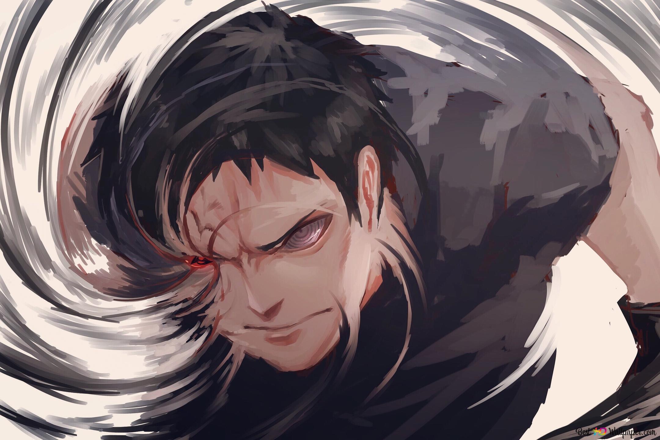 Naruto Shippuden Uchiha, Sharingan, Kamui 2K wallpaper download