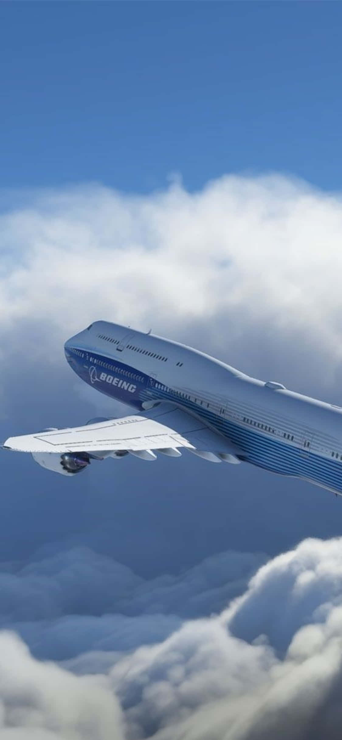 iPhone Xs Microsoft Flight Simulator Background