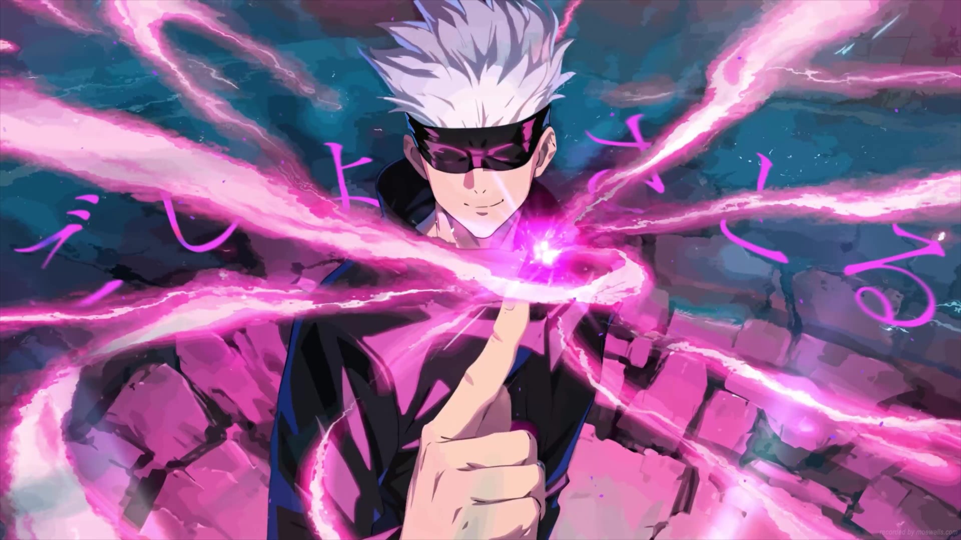 Gojo Hollow Purple Jujutsu Kaisen Live Wallpaper