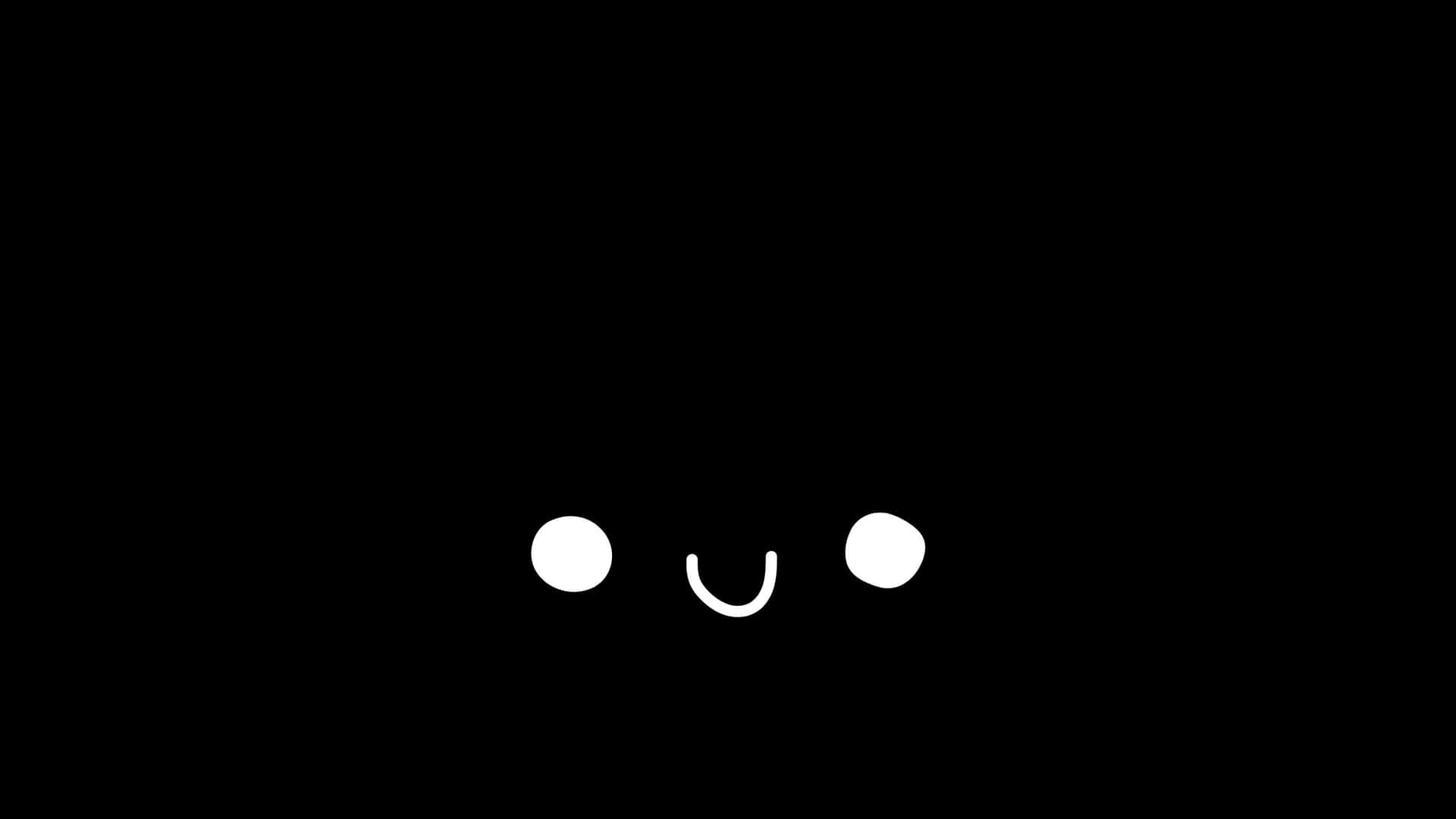 Download Kawaii Black Smile Wallpaper