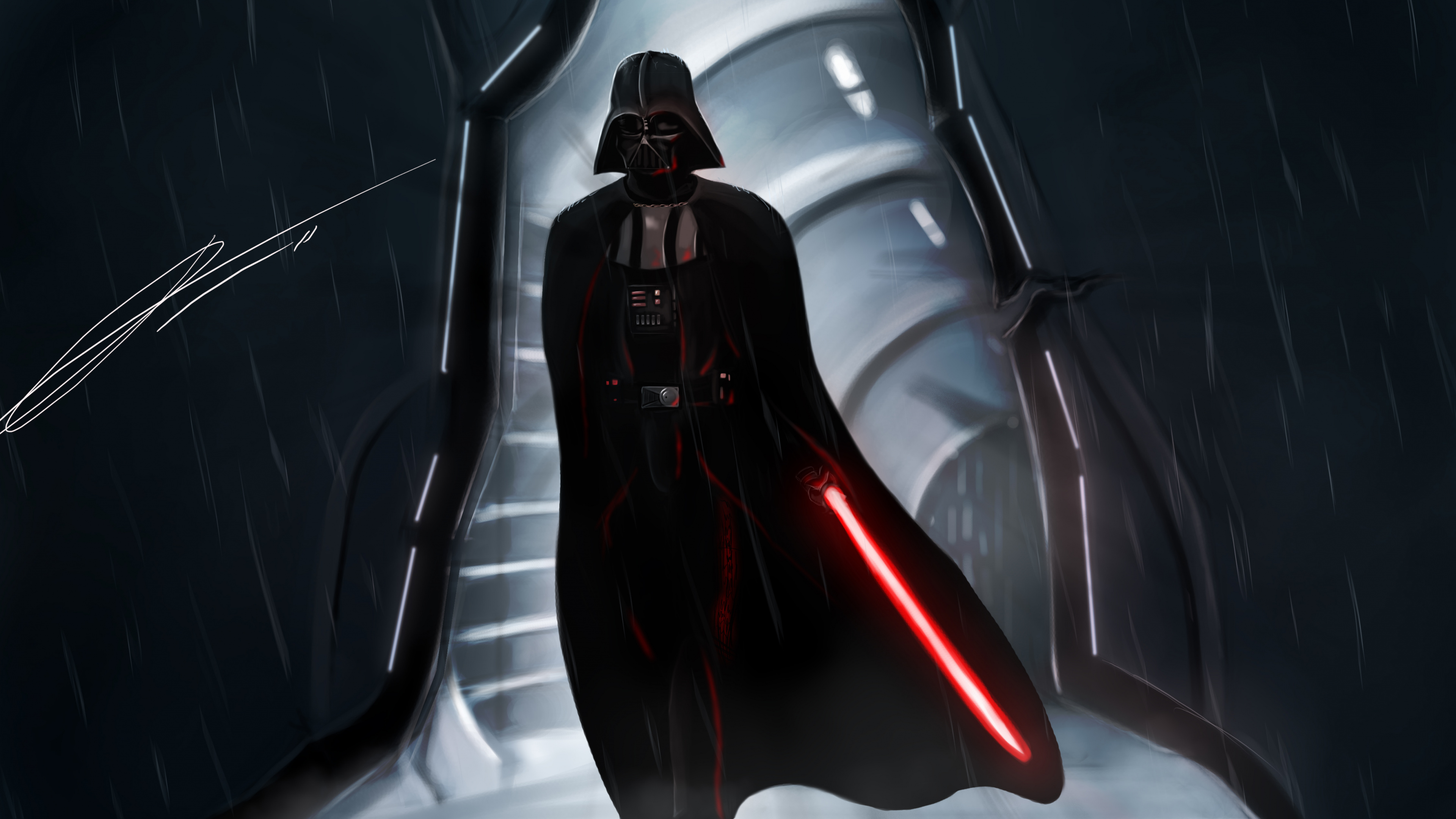 4K Ultra HD Darth Vader Wallpaper Free 3840x2160 High Quality Background