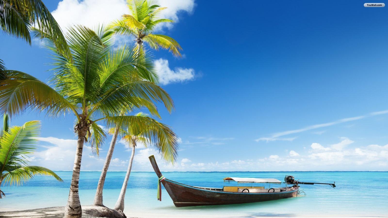 Summer Beach Wallpaper 1600x900 56337