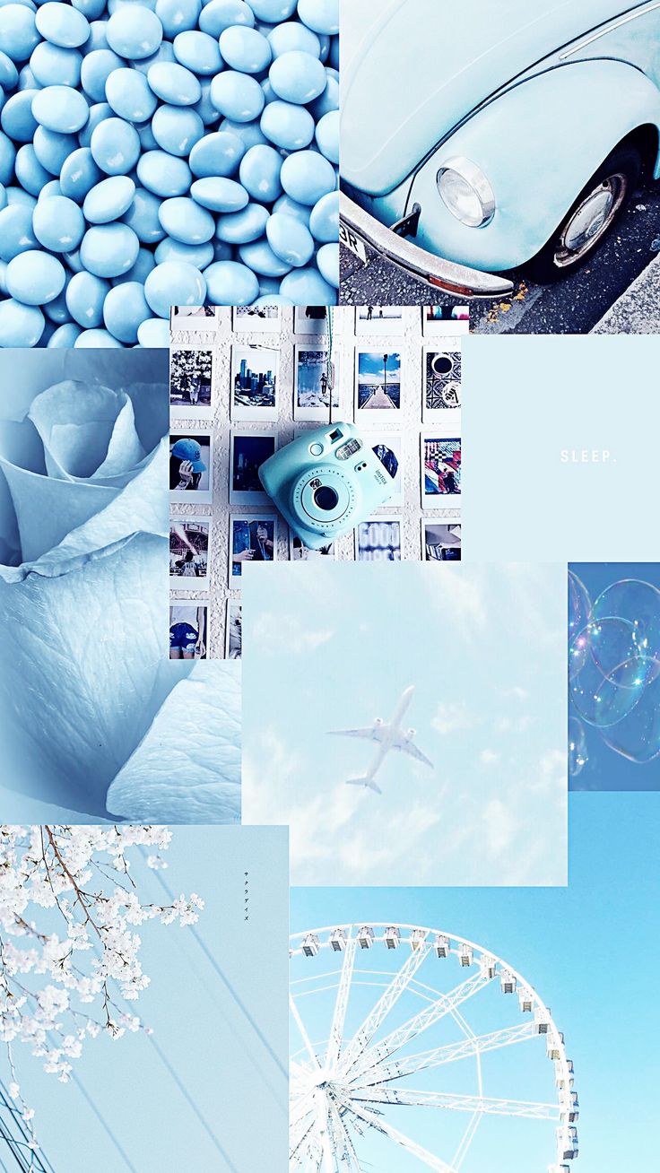 Blue aesthetic wallpaper