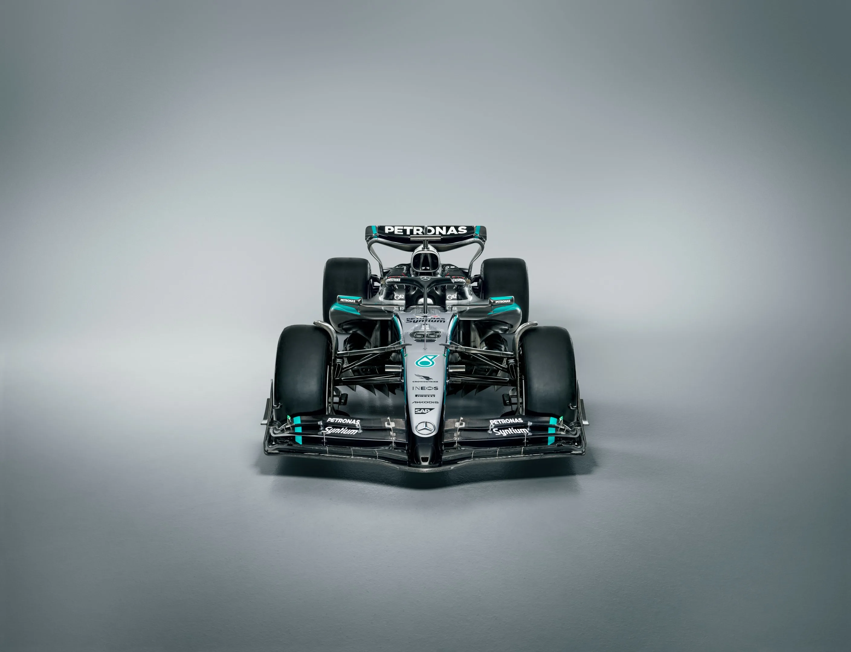 2025 Mercedes W16 F1 Car Launch Photo