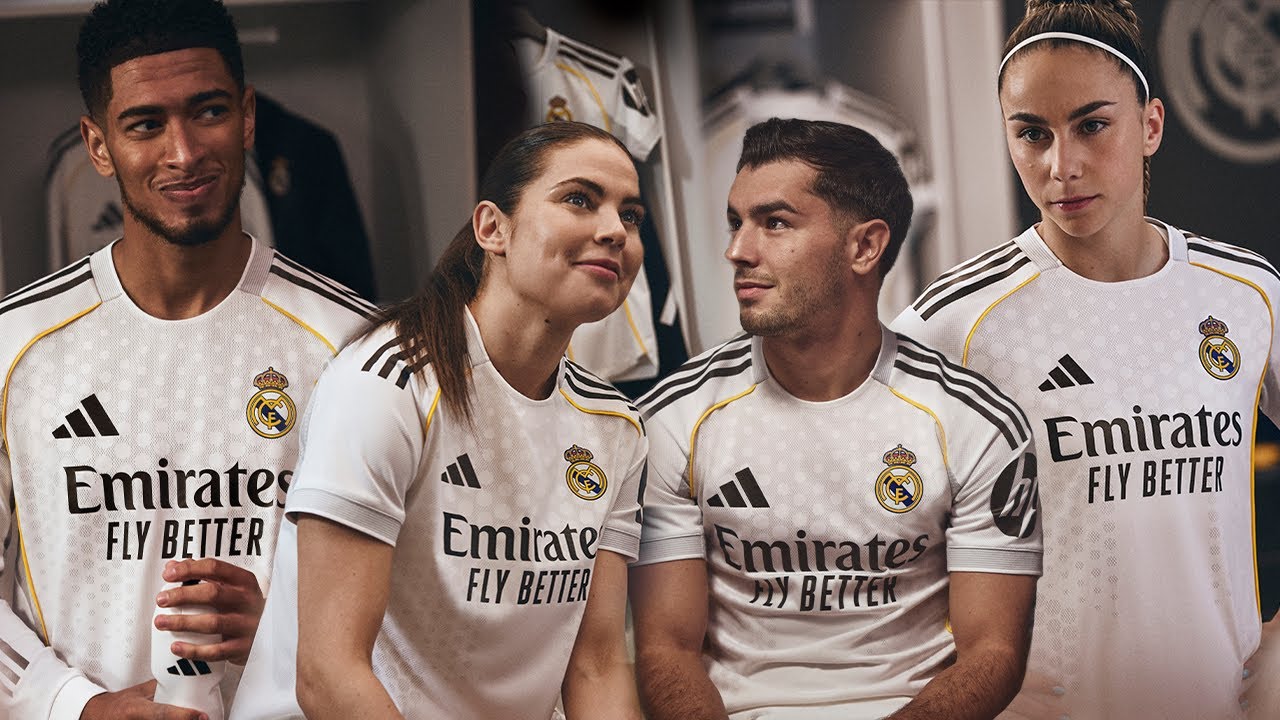 The NEW Real Madrid X Adidas HOME Jersey 26
