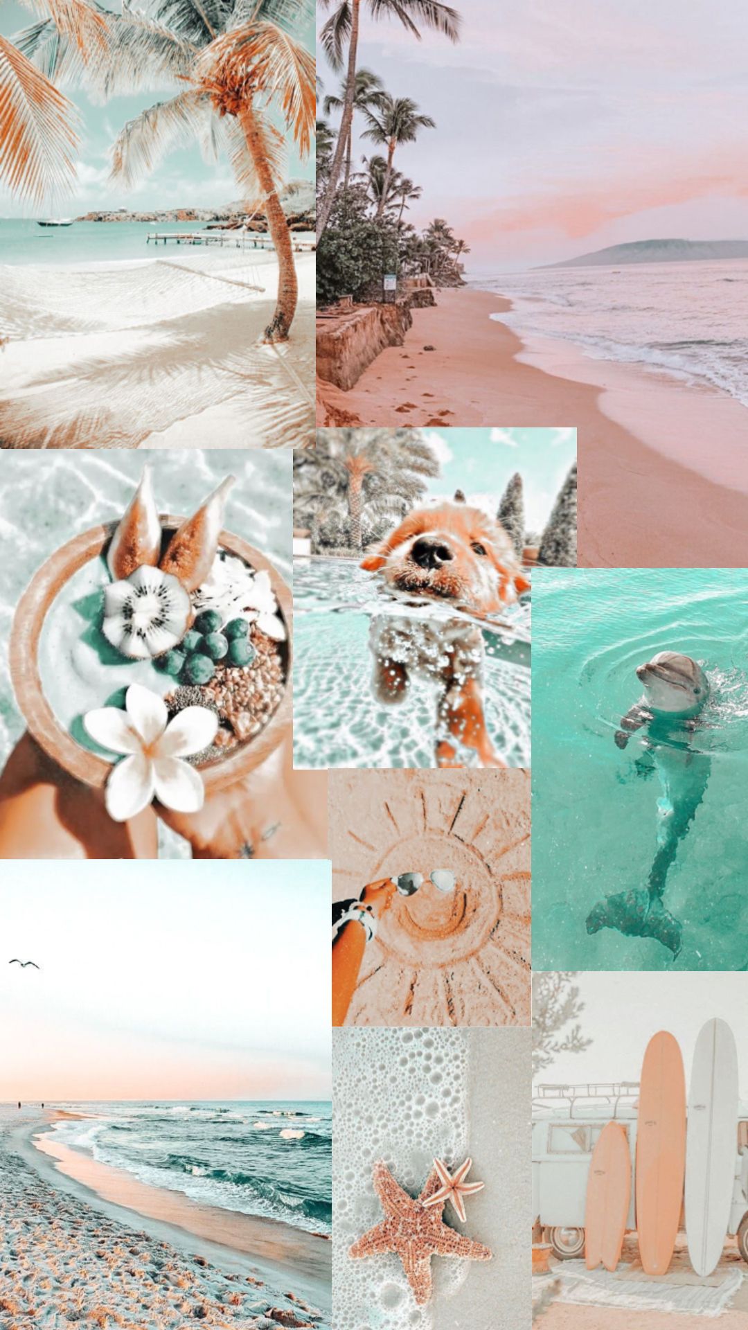 #aesthetic #boho #beach #cute #pretty #sunset #tropicalvibes #tropicalaesthetic #wallpaper #vibes #preppy #ocean #sand #tropcial #tropicalsummer