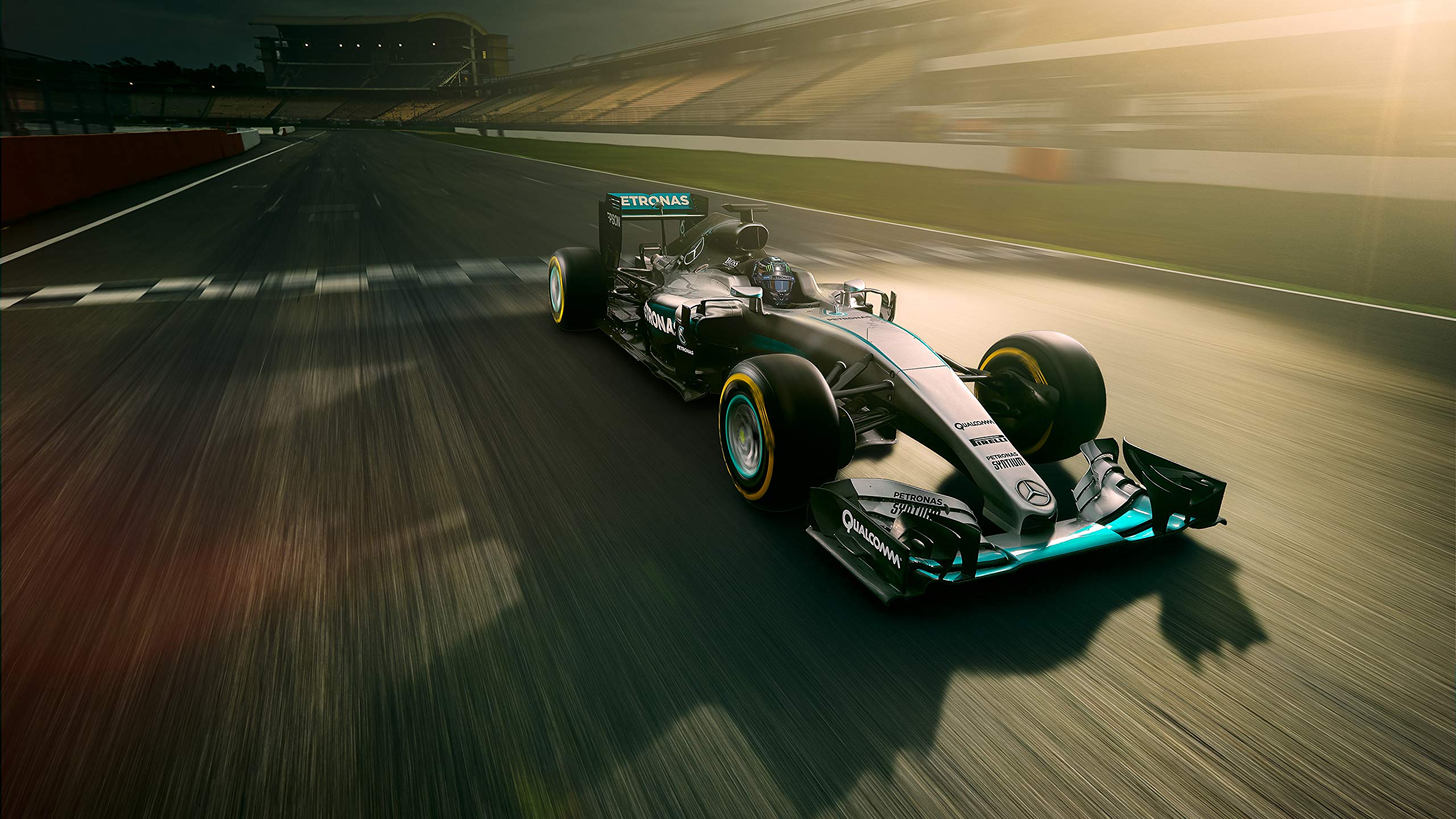 Iconic Arts Laminated 42x24 Poster: Mercedes amg Petronas f1 car 4k HD, Amazon.ca: Office Products