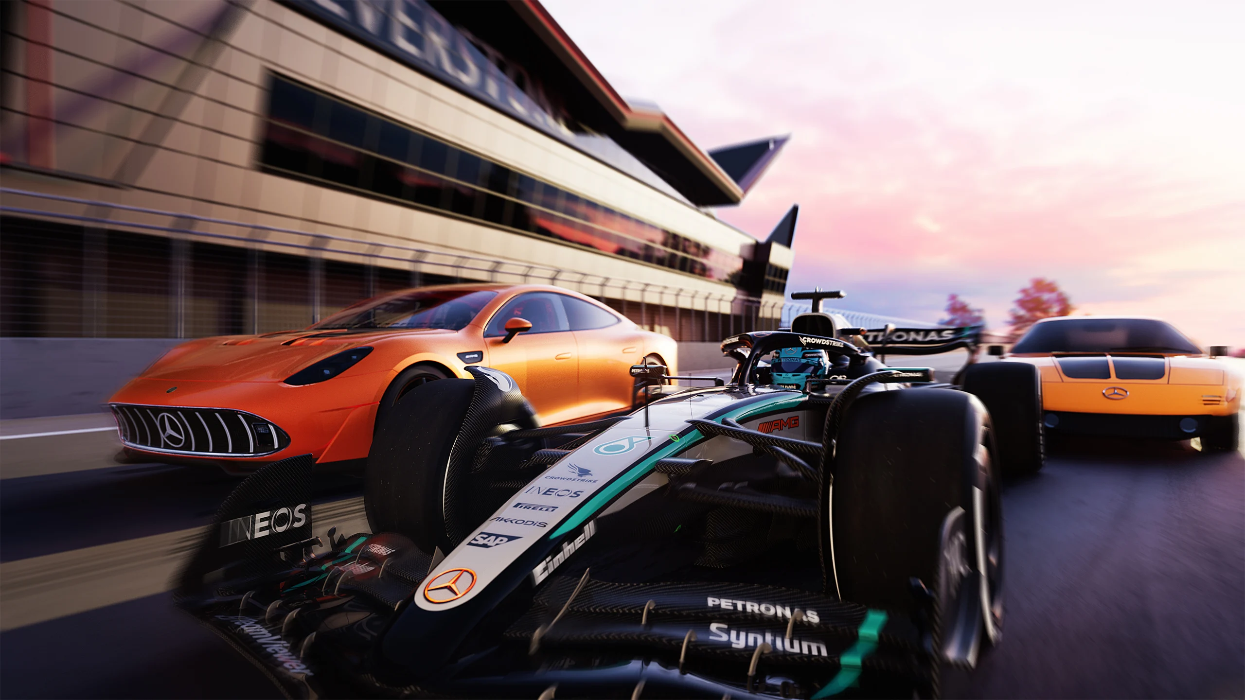 Wallpaper AMG PETRONAS F1 Team